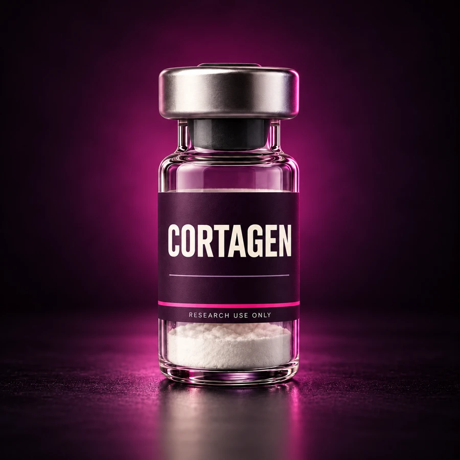 Cortagen — illustrative research vial