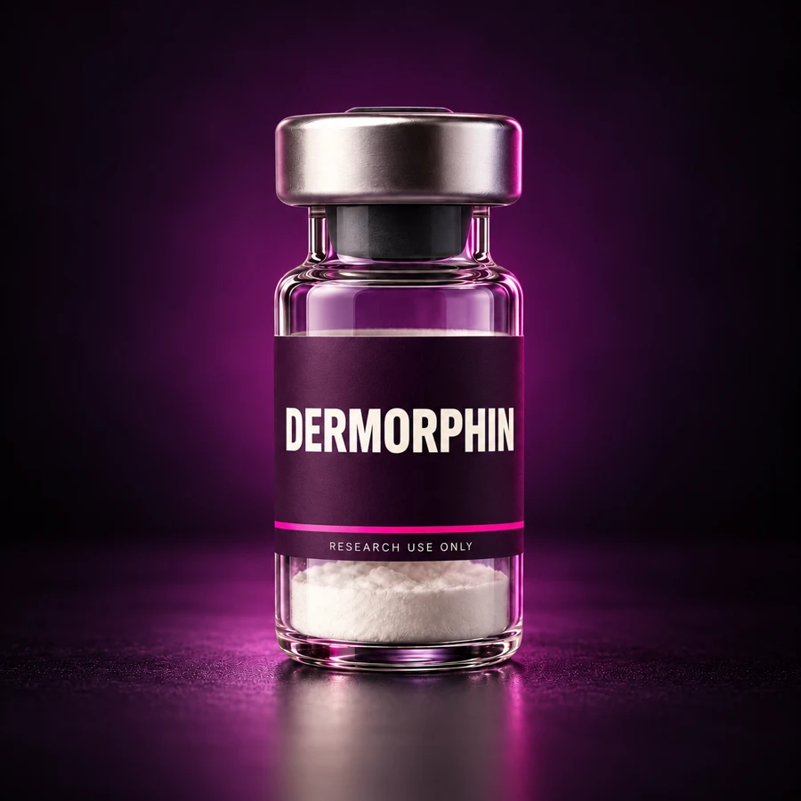 Dermorphin — illustrative research vial