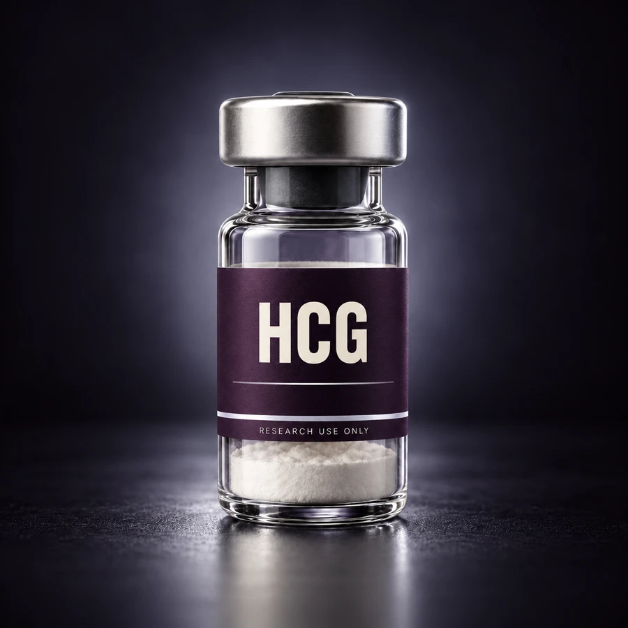 HCG — illustrative research vial