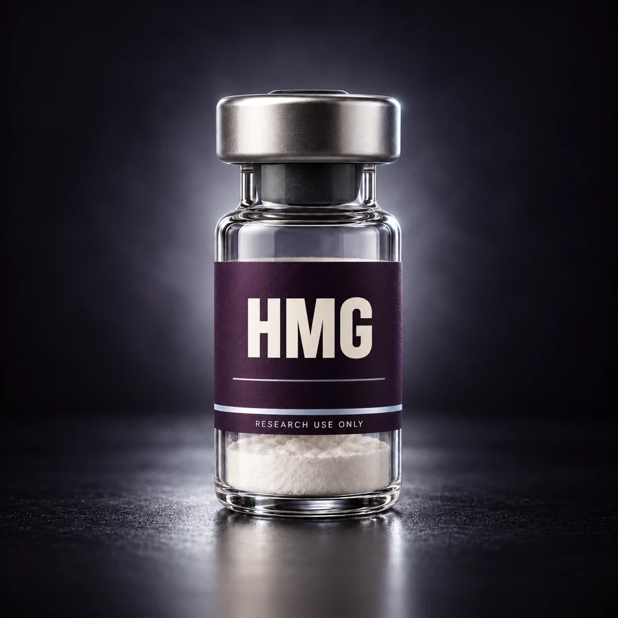 HMG — illustrative research vial