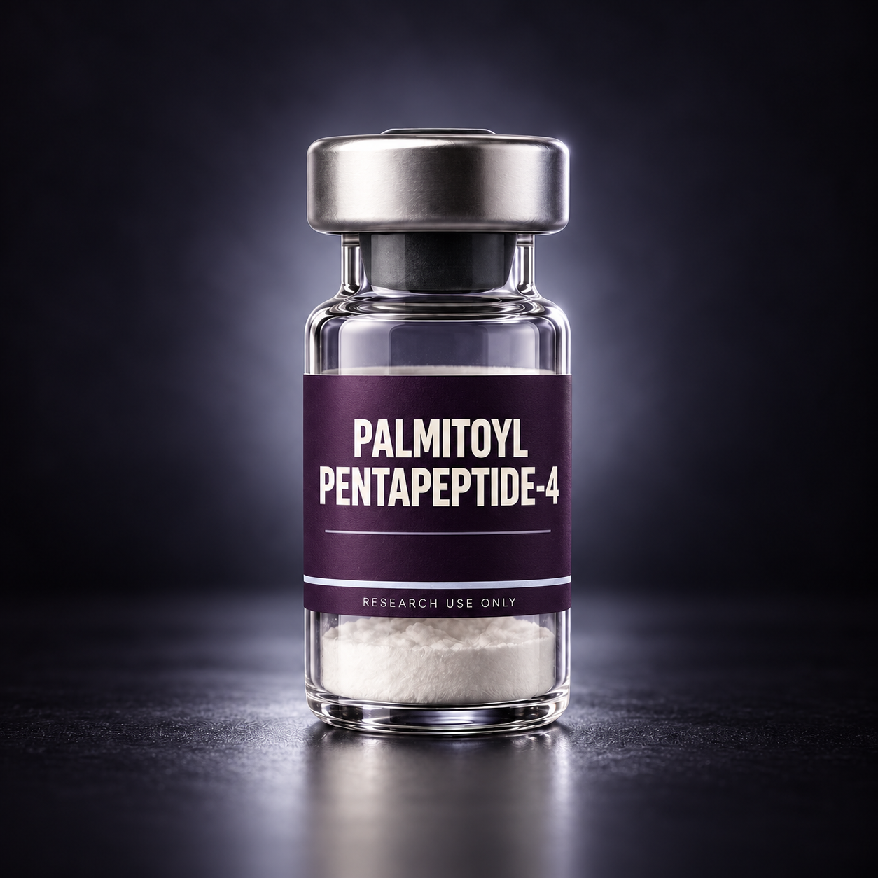 Palmitoyl Pentapeptide-4 (Matrixyl) — illustrative research vial