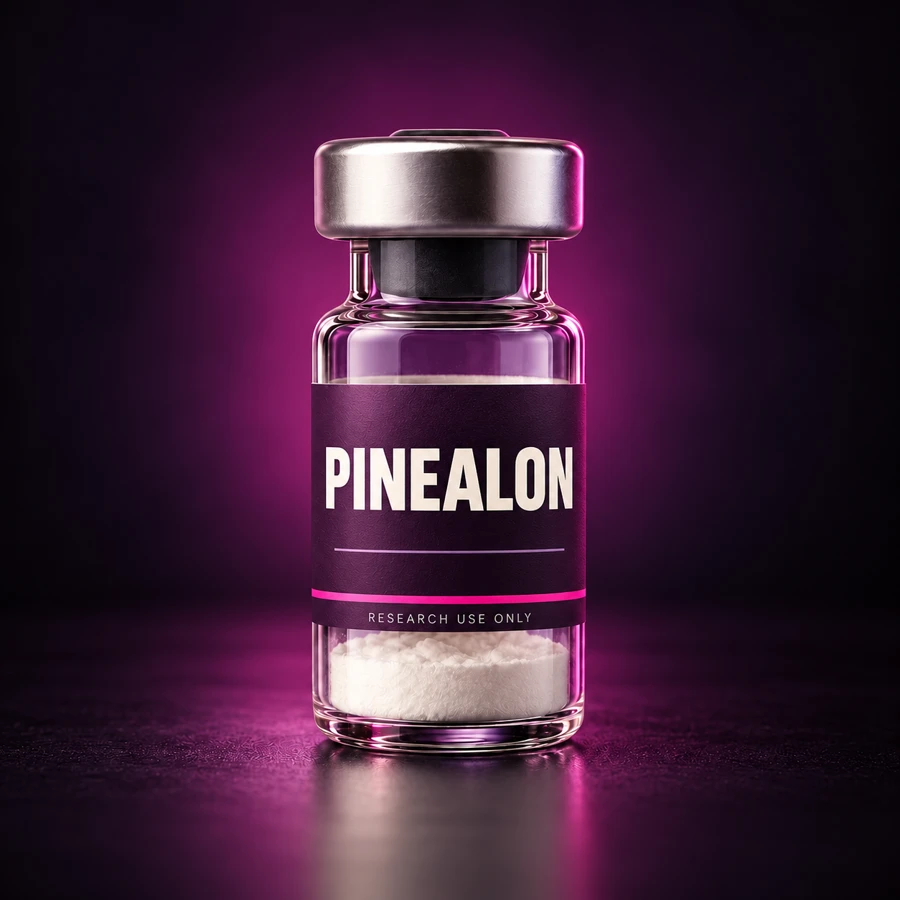 Pinealon — illustrative research vial