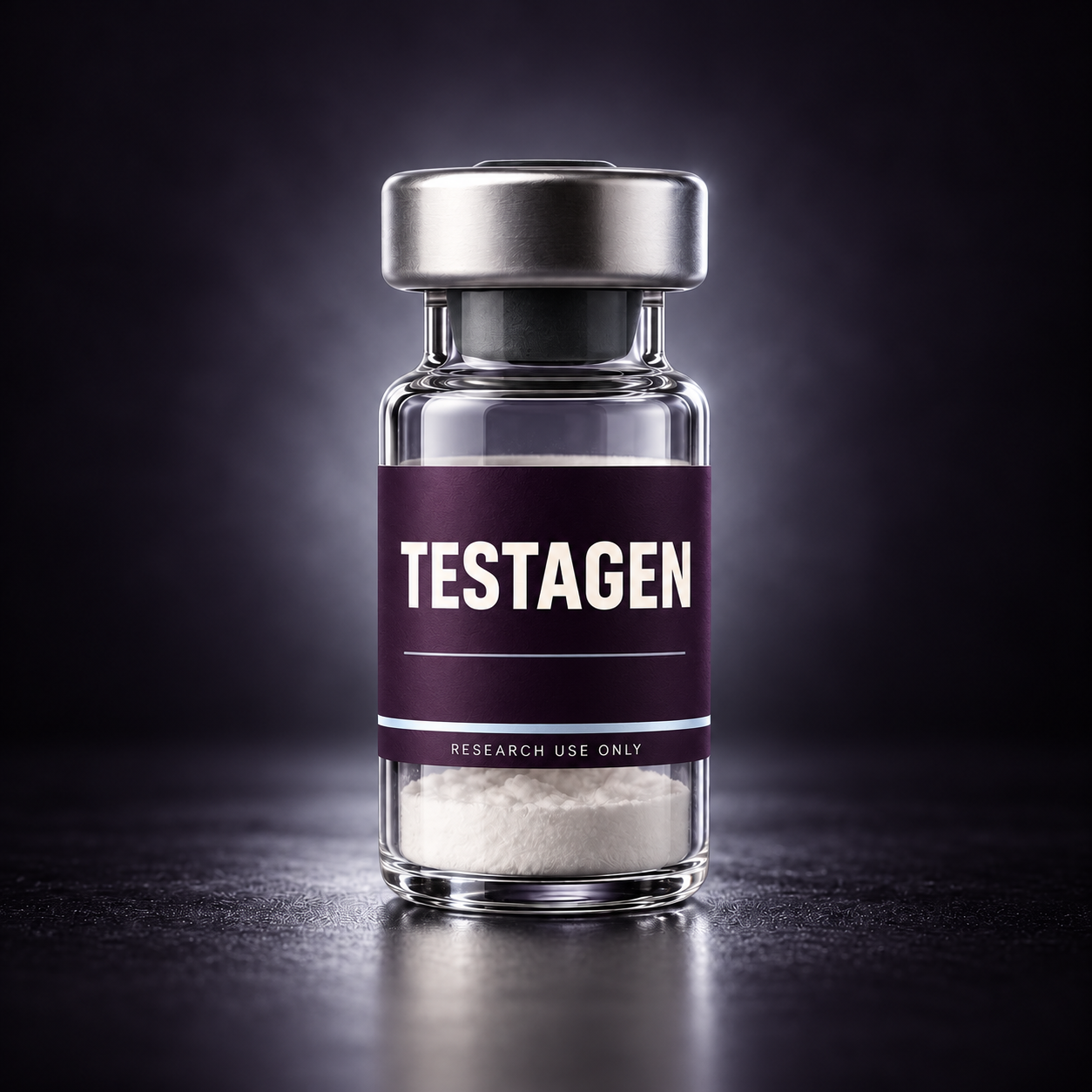 Testagen — illustrative research vial
