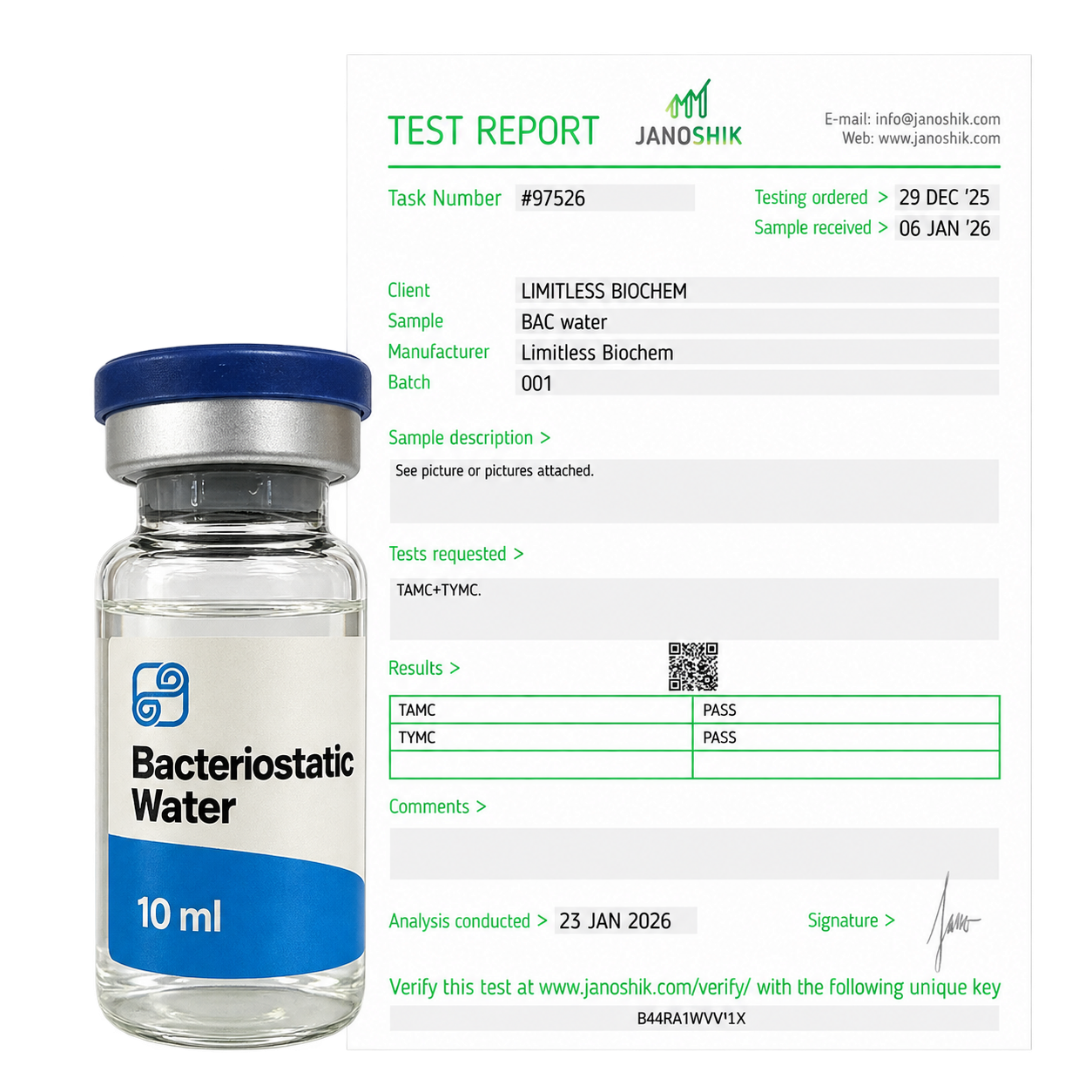 Bacteriostatic Water